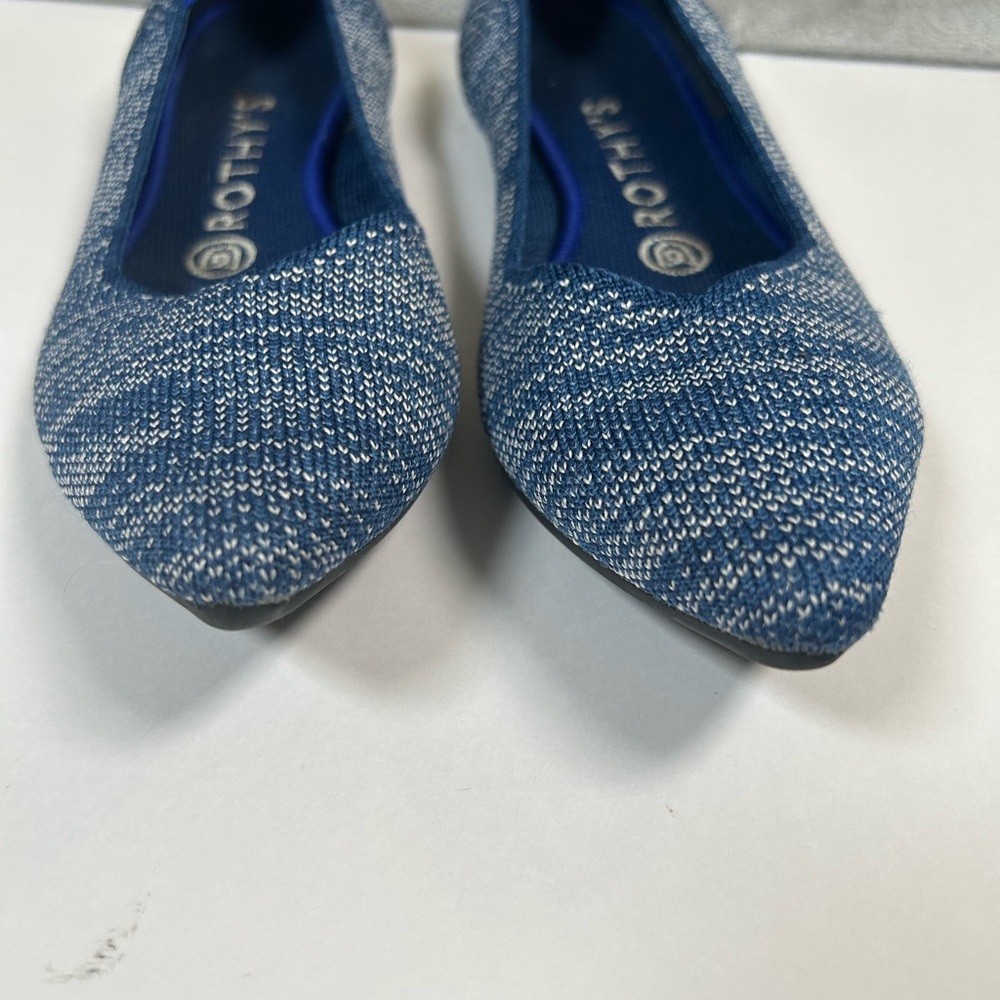 Rothy’s the point indigo heather flats - Picture 10 of 11